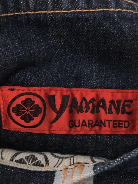 YAMANE DELUXE◆ボトム/35/コットン/IDG/無地