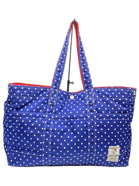 PORTER(ポーター) / ATMOS×Hello Kitty/トートバッグ/ナイロン/BLU 