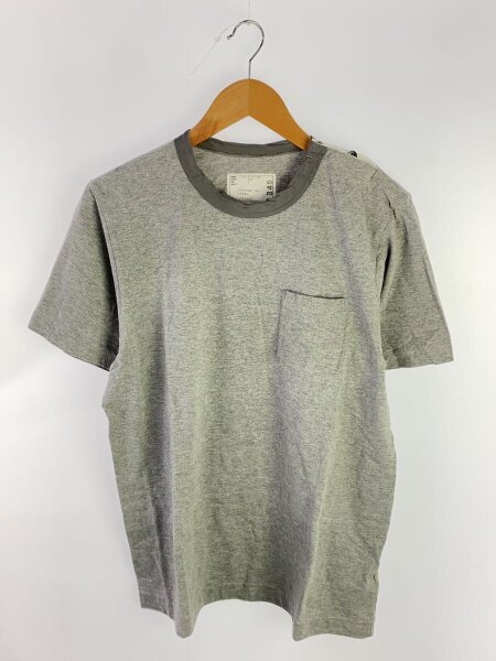 sacai(サカイ) / Tシャツ/2/コットン/GRY/無地/17-01349M | 古着の販売 