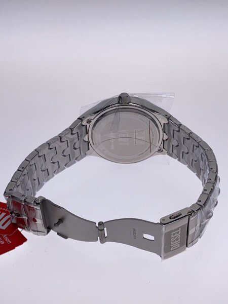 DIESEL◇クォーツ腕時計/アナログ/ステンレス/BLK/SLV/DZ-4064 544 