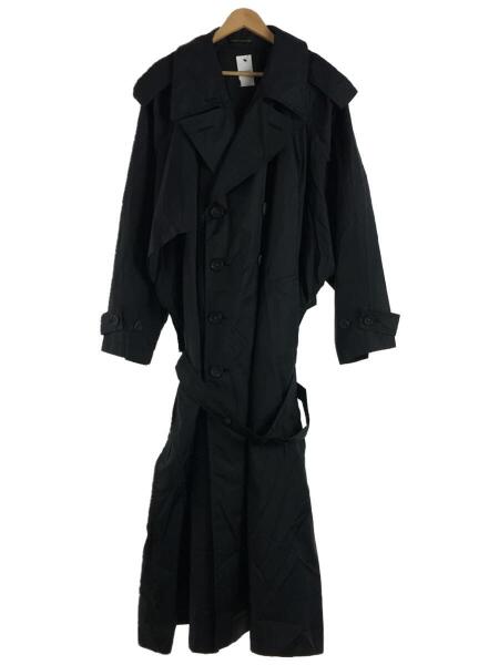 ヨウジヤマモトプールオム トレンチコート　ブラック　ブラウン STAFF STYLING｜THE SHOP YOHJI YAMAMOTO