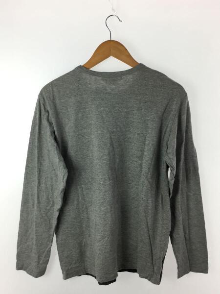 GANRYU(ガンリュウ) / 長袖Tシャツ/M/コットン/GRY/EN-T018/AD2014 