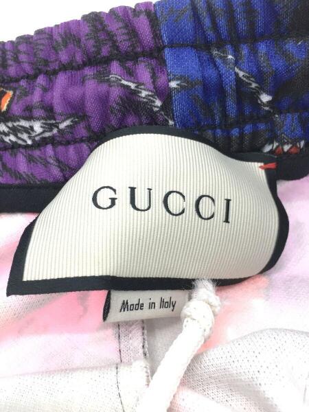GUCCI グッチ 総柄ジャージ　パンサーフェイス マルチカラー 18AW xs GUCCI グッチ 総柄ジャージ パンサーフェイス マルチカラー 18AW xs