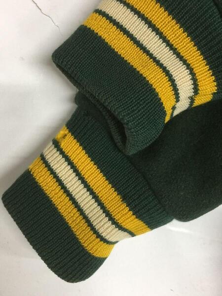 LASLEY KNITTINGラスレイニッテイング70s ウールスタジャン 36