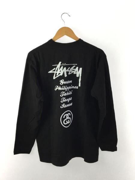 STUSSY(ステューシー) / 長袖Tシャツ/L/コットン/ブラック/black sheep 