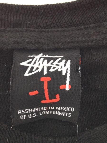 STUSSY(ステューシー) / 長袖Tシャツ/L/コットン/ブラック/black sheep 