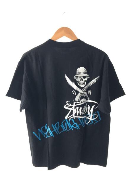 STUSSY(ステューシー) / Boneyards/Mr.Cartoon/Tシャツ/L/コットン/BLK 