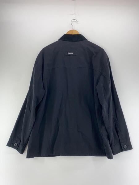 Supreme ブラック カバーオールbarn coat