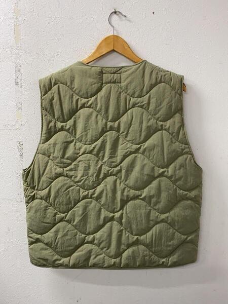 Stussy recycled nylon liner best カーキ STUSSY(ステューシー) / 22ss/Recycled Nylon Liner/ダウンベスト/M