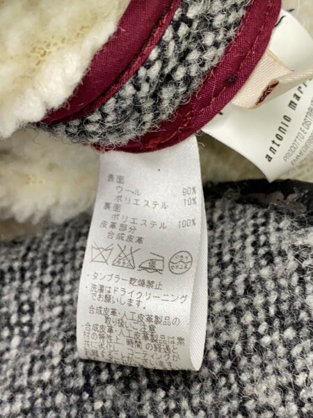 antonio marras(アントニオマラス) / コート/44/ウール/GRY/総柄 