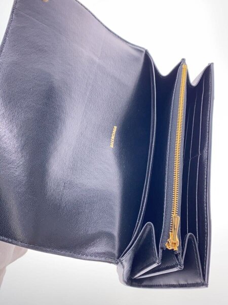 BALENCIAGA(バレンシアガ) / 長財布/レザー/ブラック/メンズ/アワー 