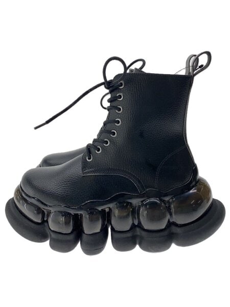 Put Ya Boots on(中古品) BALENCIAGA STOMPER BOOTIE⁄レースアップブーツ⁄40⁄BLK⁄レザー⁄805889