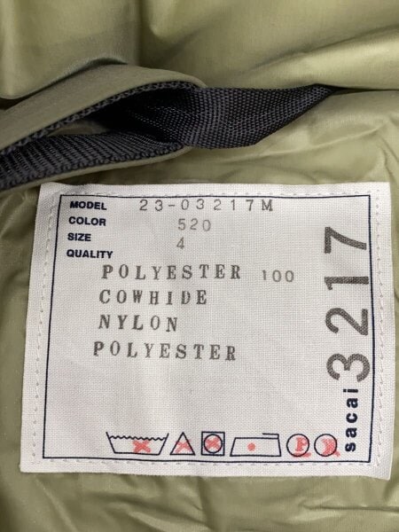 sacai(サカイ) / Patchwork Padded Blouso/ダウンジャケット