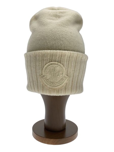 k*o様 【美品】【日本未入荷】モンクレール ニットキャップ グレー MONCLER(モンクレール) / ニットキャップ/--/ウール/CRM/レディース