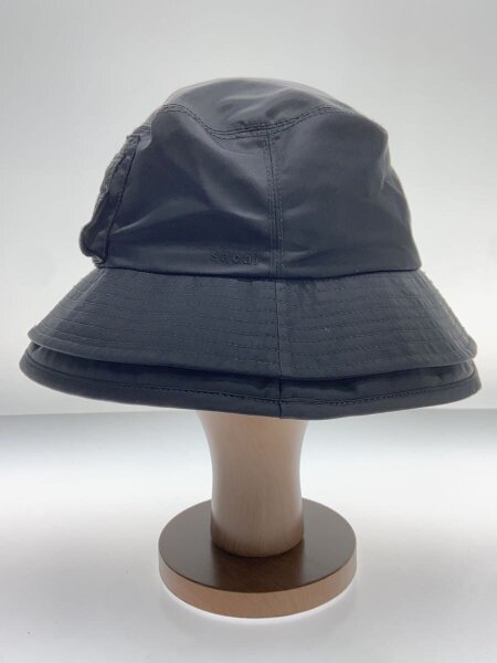 sacai(サカイ) / バケットハット/3/ナイロン/BLK/無地/メンズ/24-0691S