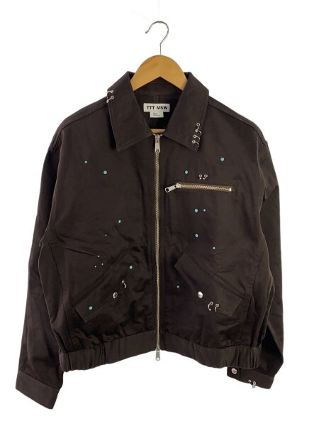 TTT_MSW(ティー) / Work jacket w/pierce/ジャケット/XL/コットン/BRW 