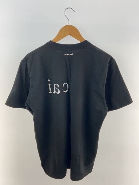 sacai(サカイ) / 青山店限定ロゴTシャツ/Tシャツ/4/コットン/BLK/23