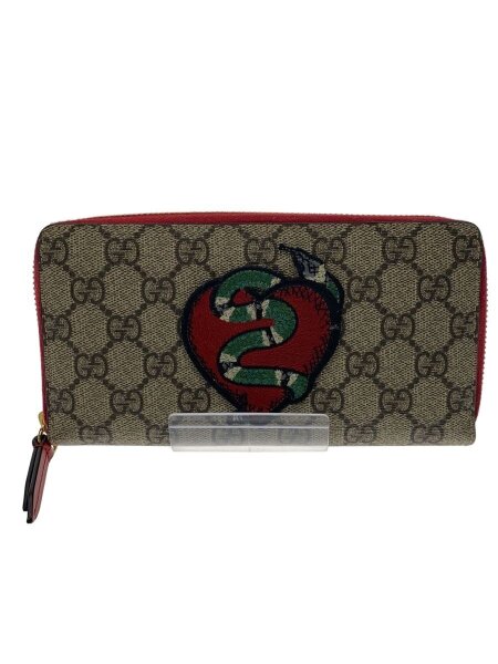 GUCCI(グッチ) / 長財布_GGスプリーム_BEE/PVC/RED/レディース | 中古