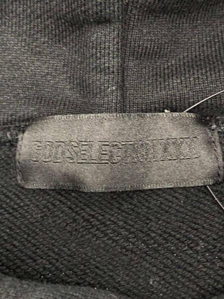 人気】GOD SELECTION XXX フォトプリント パーカー グレー L GOD