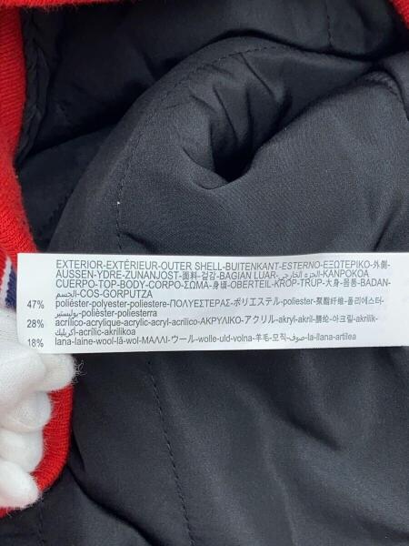 ZARA レッド スタジャン メンズ　Lサイズ スタジャン⁄L⁄ポリエステル⁄RED⁄カジュアル⁄メンズ⁄ワッペン⁄