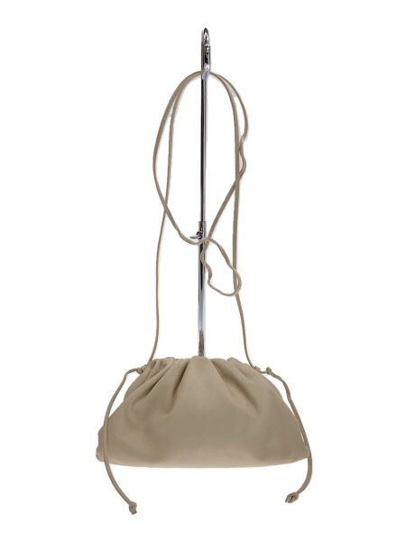 BOTTEGA VENETA(ボッテガヴェネタ) / ミニザポーチ/レザー/CRM/585852 