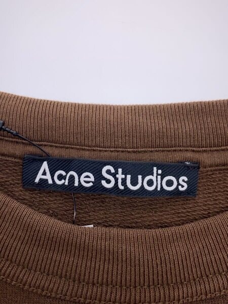 Acne Studios(Acne) / スウェット/S/コットン/BRW/無地/FA-UX-SWEA000077 Acne Studios(Acne)(アクネストゥディオズ(アクネ)) / スウェット/S