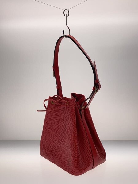 LOUIS VUITTON◇ノエ_エピ_カスティリアンレッド/レザー/RED ノエ_エピ_