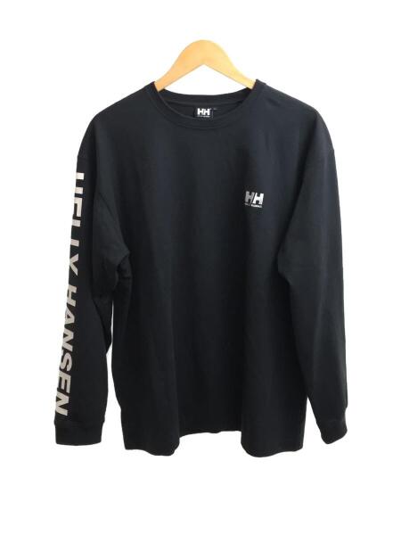HELLY HANSEN(ヘリーハンセン) / 長袖Tシャツ/L/コットン/BLK/HE32126 