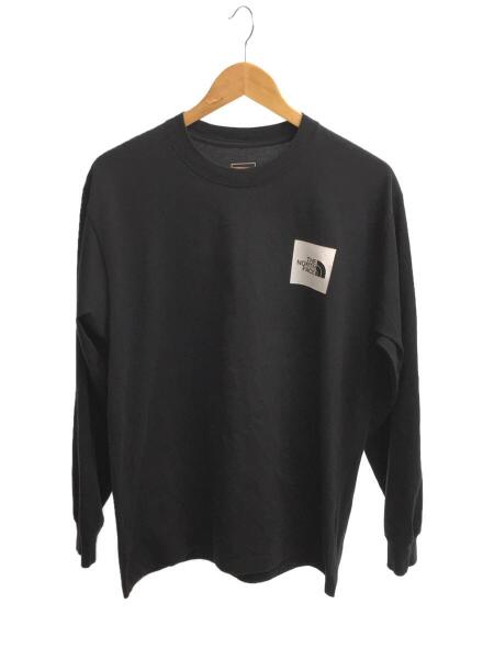 THE NORTH FACE(ザノースフェイス) / 長袖Tシャツ/L/コットン/BLK 