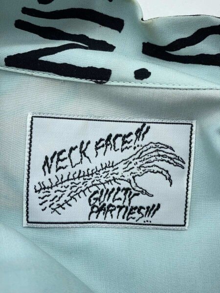 WACKO MARIA(ワコマリア) / 半袖シャツ/M/レーヨン/BLU/襟汚れ有