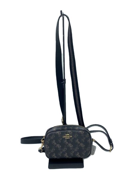 コーチ ショルダーバッグ 馬車柄 ブラック 【新品】 COACH コーチ 