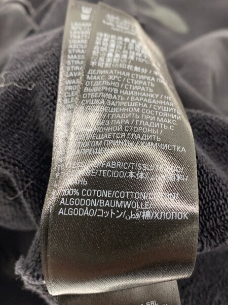 BALENCIAGA(バレンシアガ) / パーカー/XXS/BLK/A80J 803265 TRVA2 1576