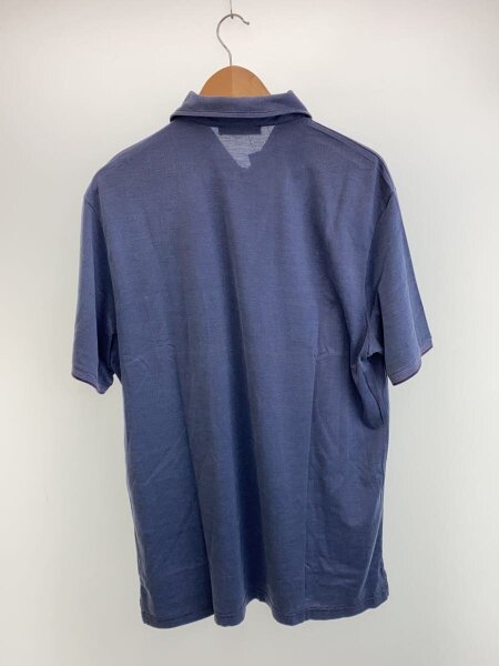 Loro Piana(ロロピアーナ) / ポロシャツ/XL/シルク/BLU/無地/FAD9285
