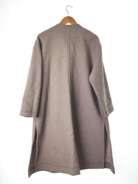 PLST コート PLST(プラステ) / 19AW/ノーカラーコート/M/ポリエステル/GRY/12