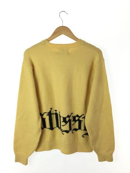 STUSSY / ニット・セーター(厚手)/L/ナイロン/YLW/117157 STUSSY(ステューシー) / セーター(厚手)/M/ナイロン/YLW/117157 | 古着