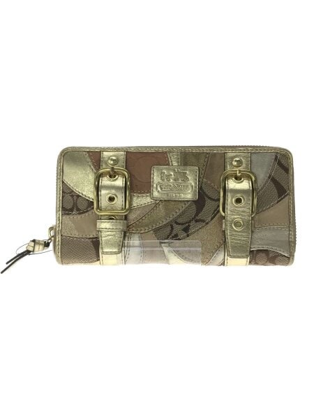 COACH(コーチ) / 長財布/--/GLD/レディース/41884// | 中古品の販売