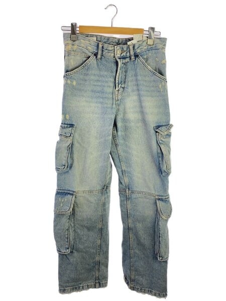 完売品 zara utility デニムカーゴパンツ 36