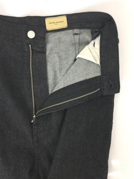 UNITED ARROWS(ユナイテッドアローズ) / ワイドパンツ/38/デニム/BLK  