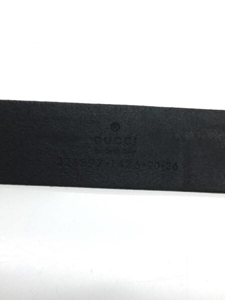GUCCI(グッチ) / ベルト/レザー/BLK/メンズ/223897・1476・90・36
