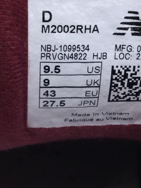 NEW BALANCE(ニューバランス) / ローカットスニーカー/27.5cm/BRD