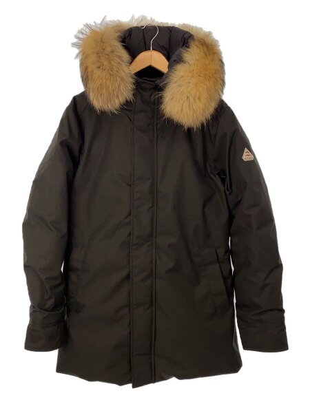 Pyrenex / ダウンジャケット/S/ナイロン/BLK/無地/HMO050 Pyrenex(ピレネックス) / ダウンジャケット/L/ナイロン/BLK/無地