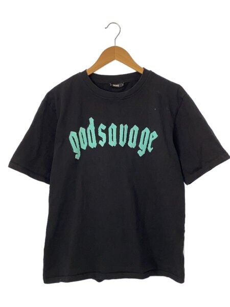 god savage(ゴッドサヴェージ) / Tシャツ/XL/コットン/BLK/無地 | 古着