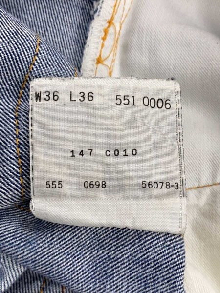 Levi's(リーバイス) / ボタン裏555/米国製/USA製//BIG E/36/デニム/IDG