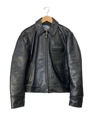 AERO LEATHER(エアロレザー) / シングルライダースジャケット/38/馬革