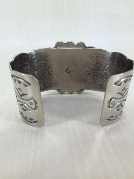 NAVAJO([インディアンジュエリー]ナバホ) / バングル/SILVER/スタンプ