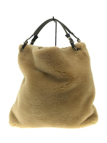 TOGA PULLA(トーガプラ) / トートバッグ/フェイクファー/BEG  