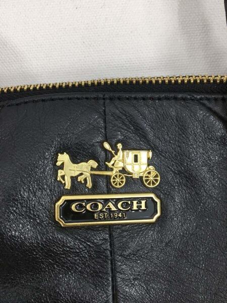 COACH(コーチ) / ショルダーバッグ/レザー/BLK/無地/15960/トート 