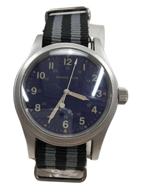 HAMILTON(ハミルトン) / 自動巻腕時計/アナログ/--/NVY/BLK/SS/H694190