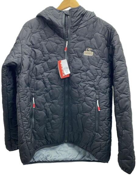 CHUMS(チャムス) / Booby Stitch Padded Hoodie/L/ナイロン/BLK/無地 
