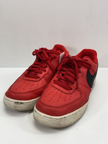 NIKE ナイキ AIR FORCE 1 07 LV8 エアフォース レッド 823511-604 26 5cm RED 中古品の販売・通販なら